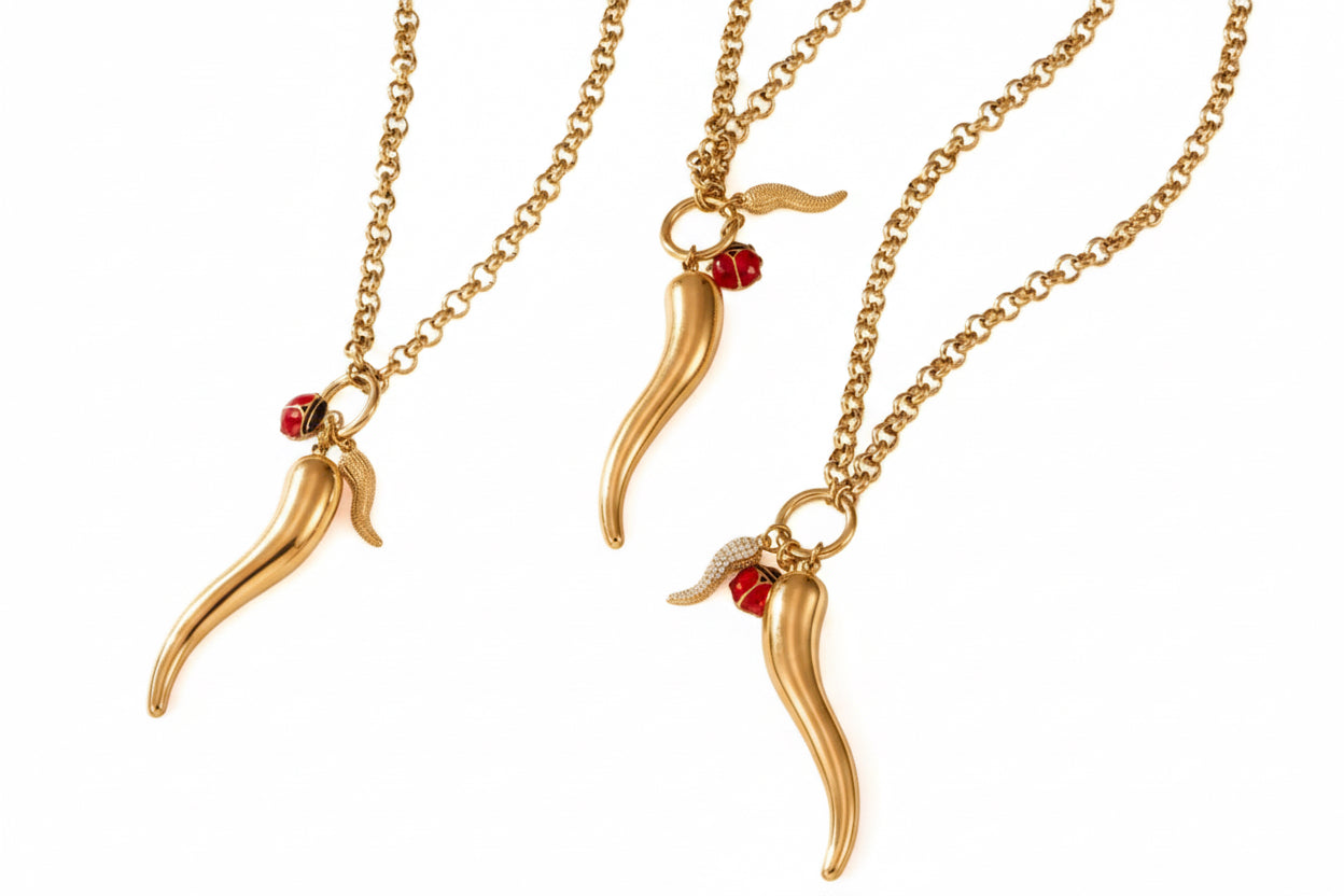 Chilli charm necklace