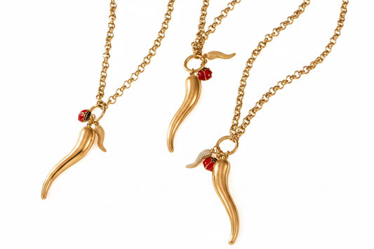 Chilli charm necklace