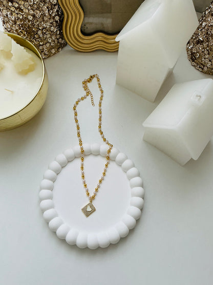 Book necklace