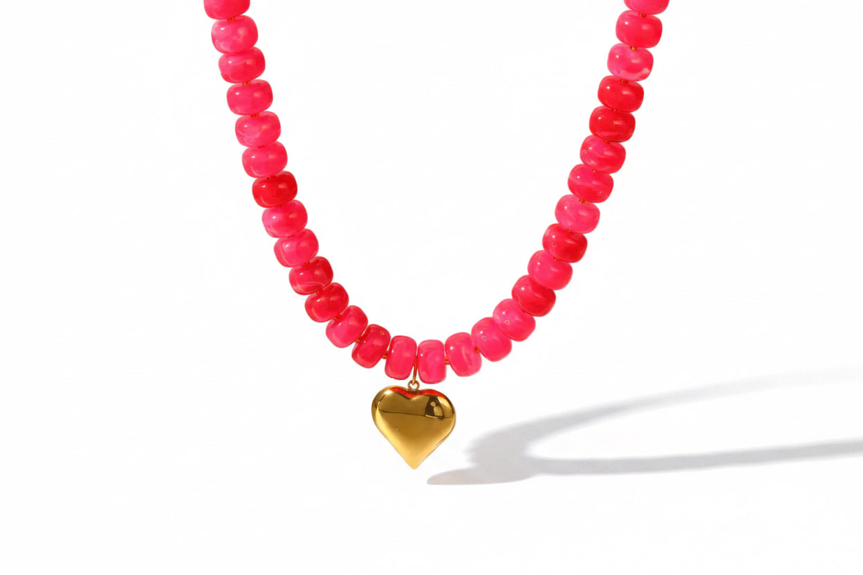 Chunky beaded color Necklace