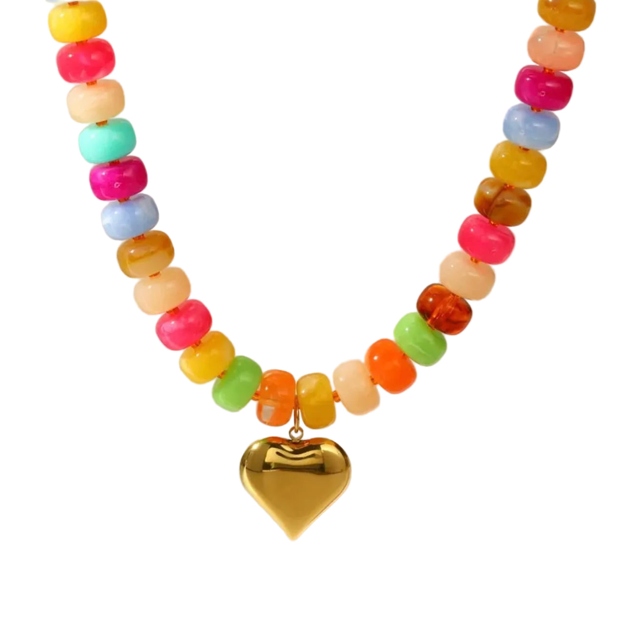 Chunky beaded color Necklace