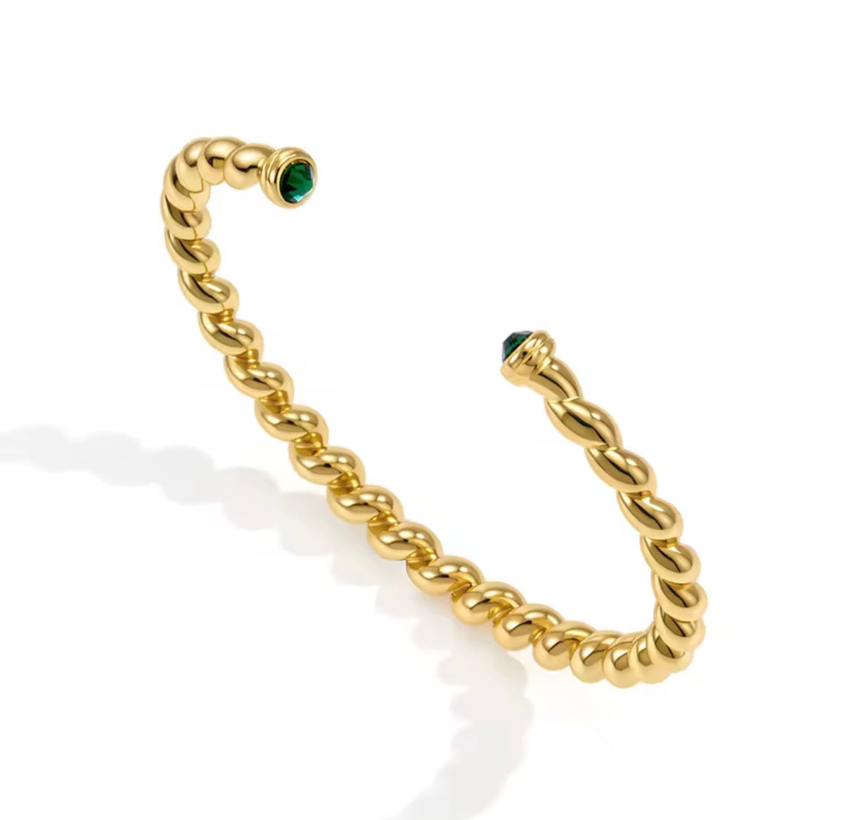 Esmeralda cuff bracelet