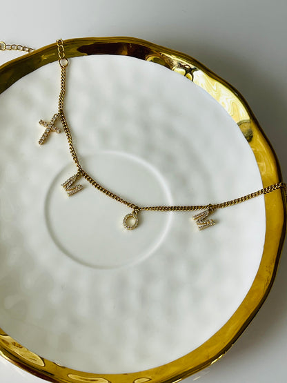 Mom charms bracelet