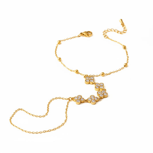 Flower hand chain