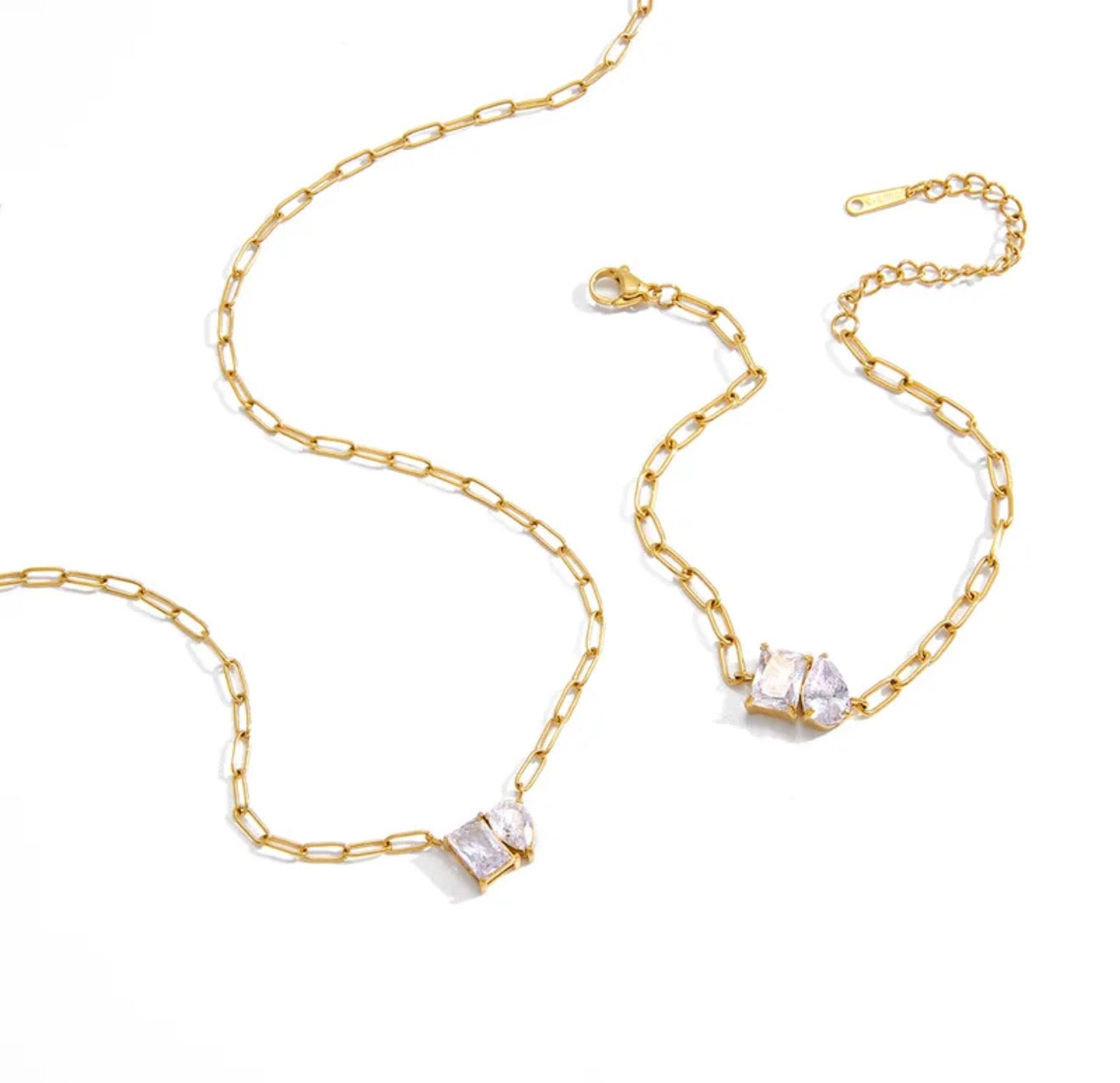 Elena necklace & bracelet