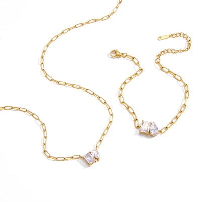 Elena necklace & bracelet