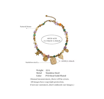 Antonia charm necklace