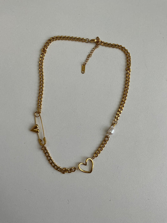 Pin necklace