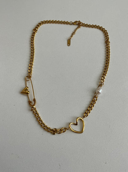 Pin necklace