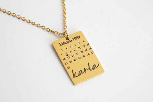 Birthday calendar