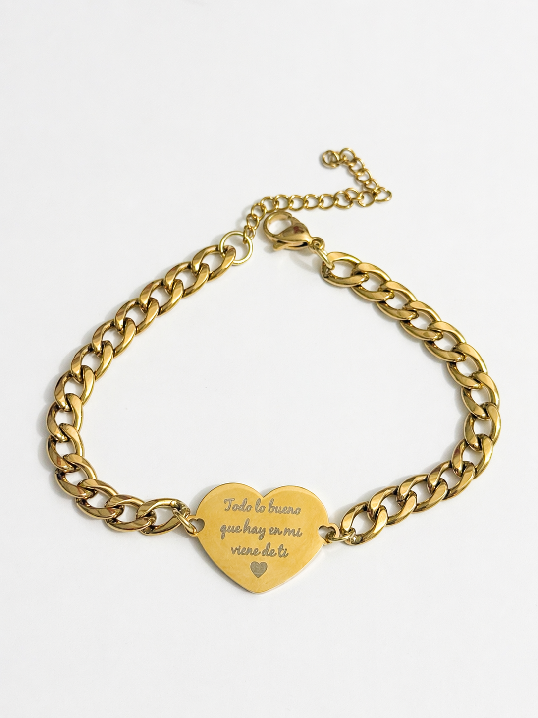 Signature heart bracelet