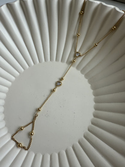 Heart hand chain