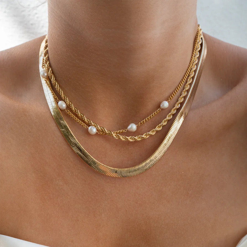 Rope chain necklace