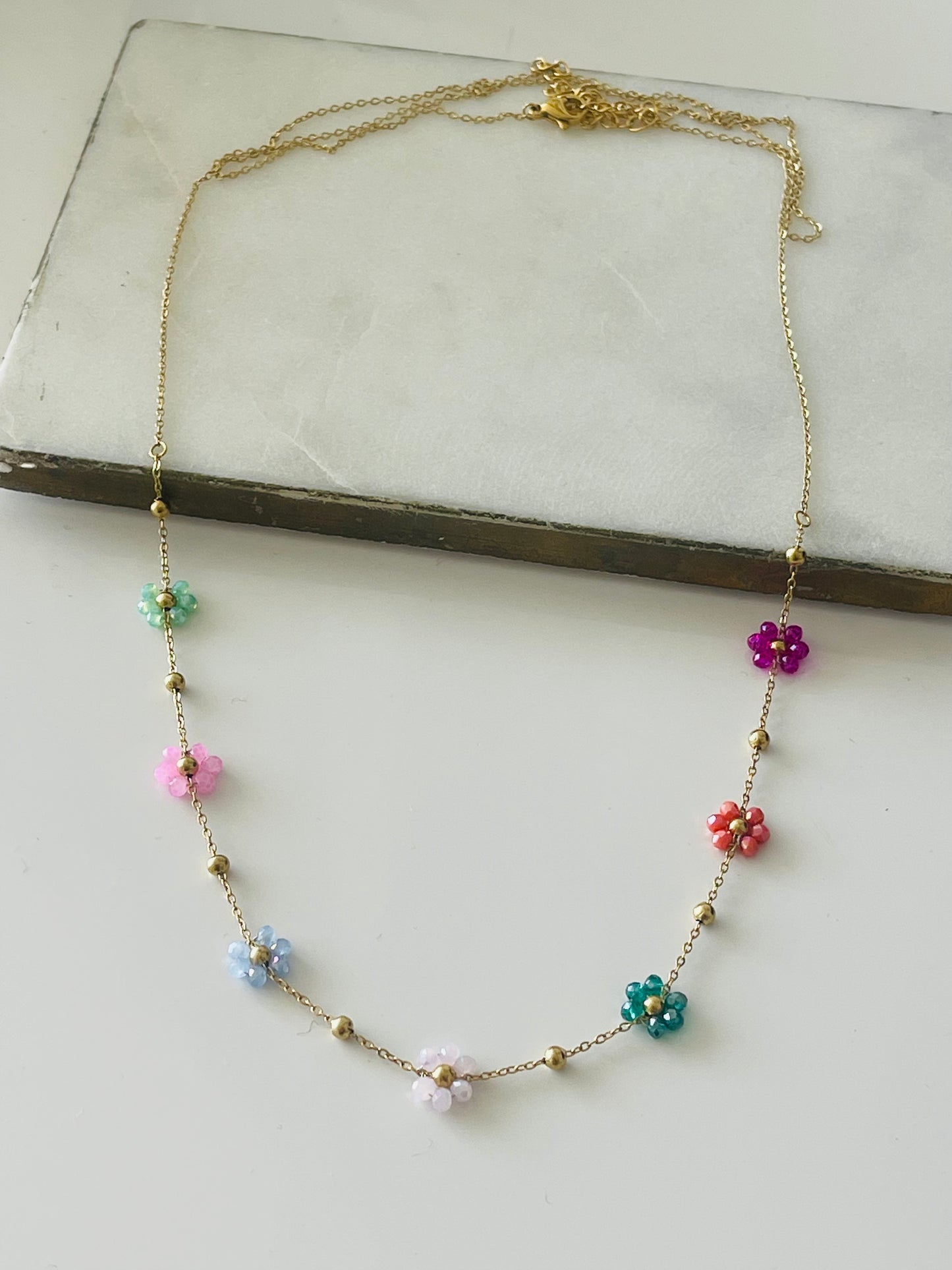 Florecita de colores belly chain