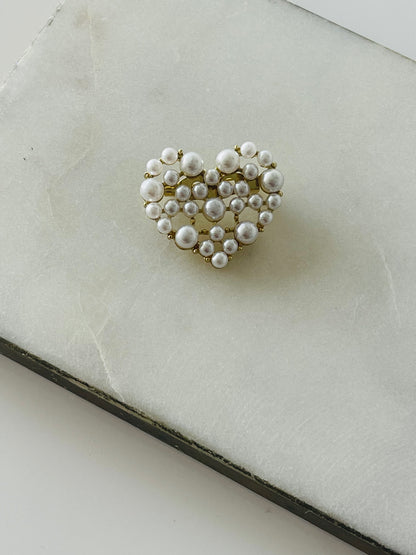 Heart shoe charm