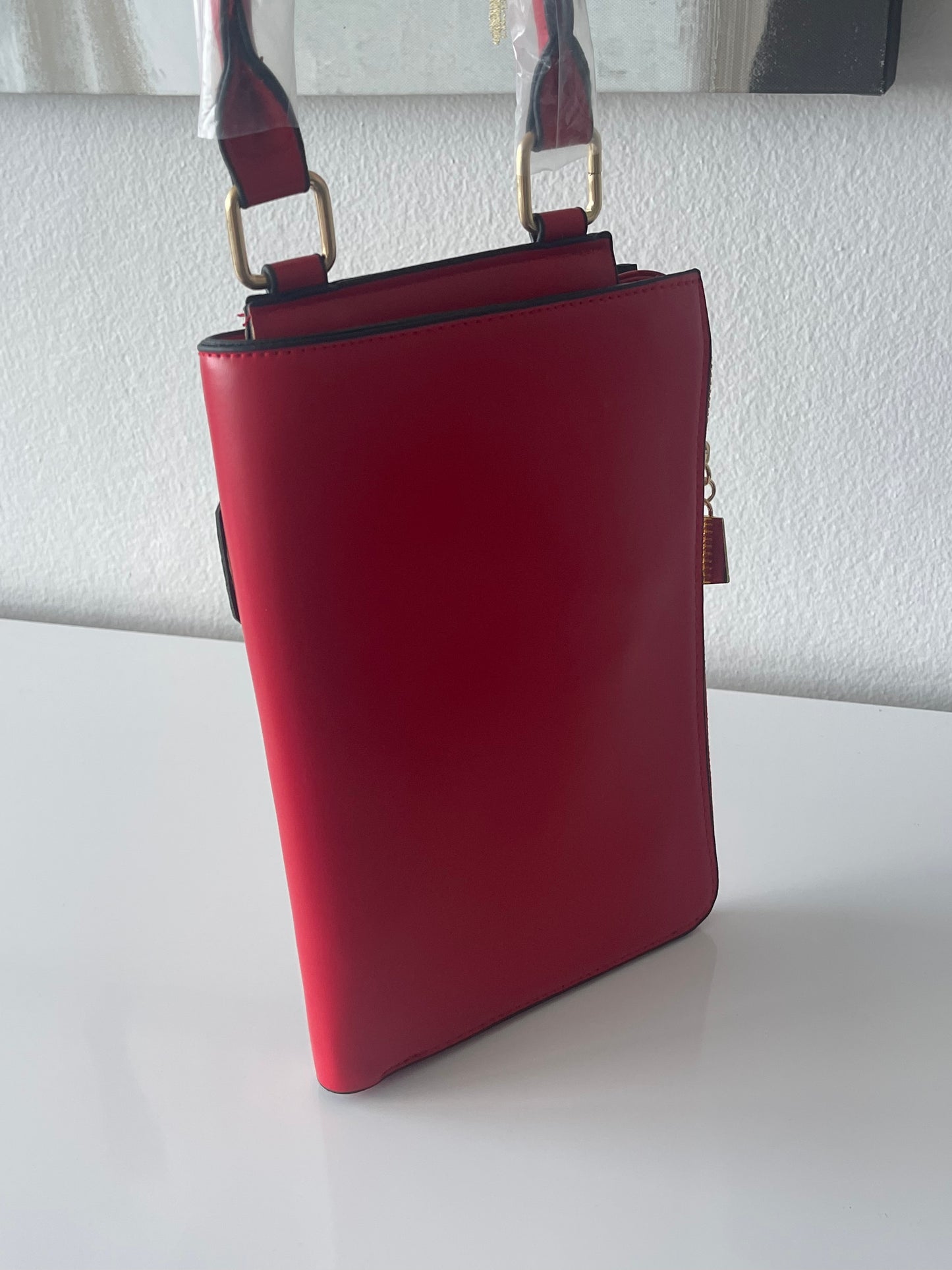 Red woman bag