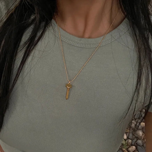 Nail necklace