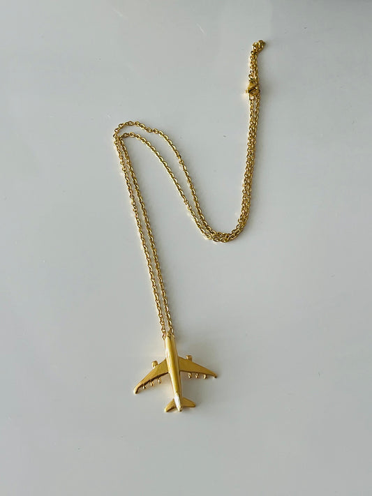 Airplane necklace