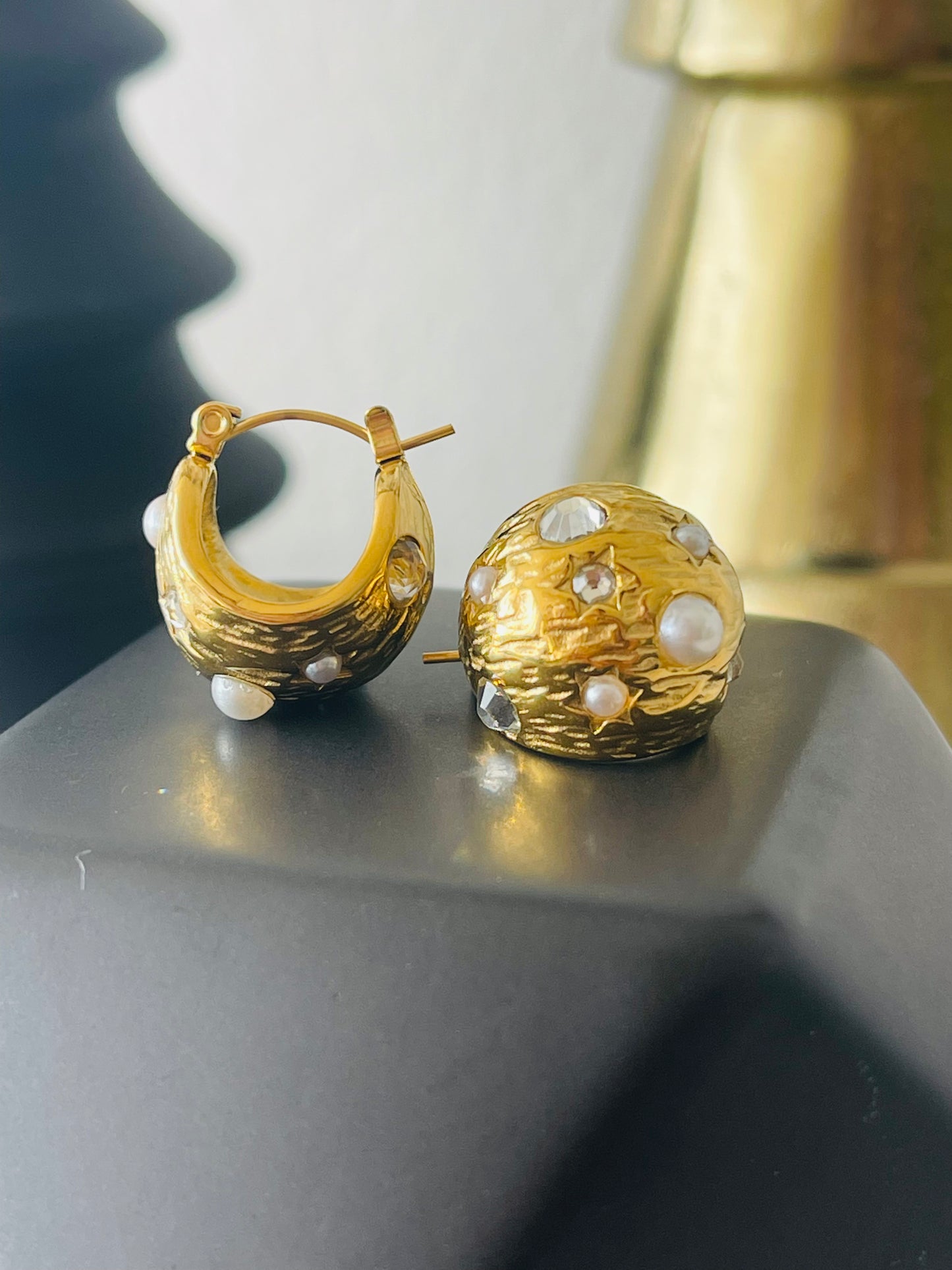 Mandarin earrings